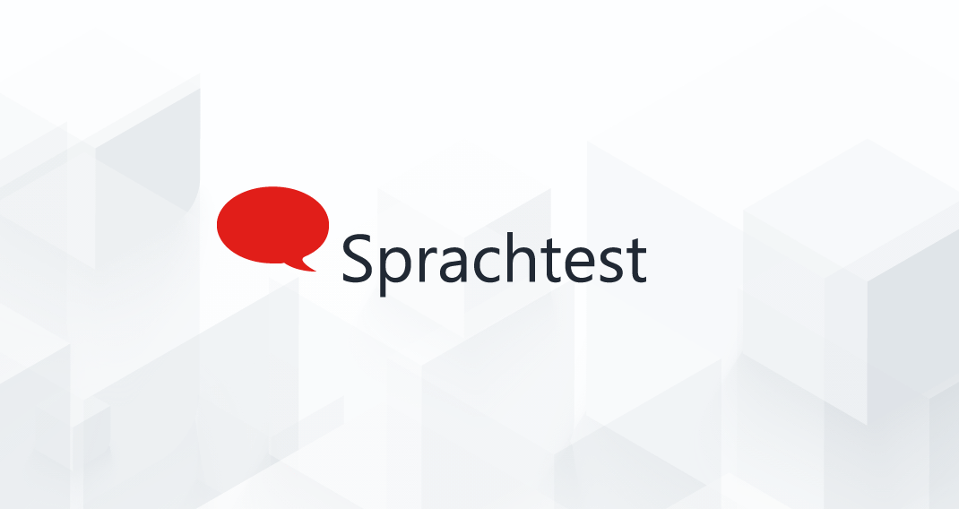 Logo Sprachtest